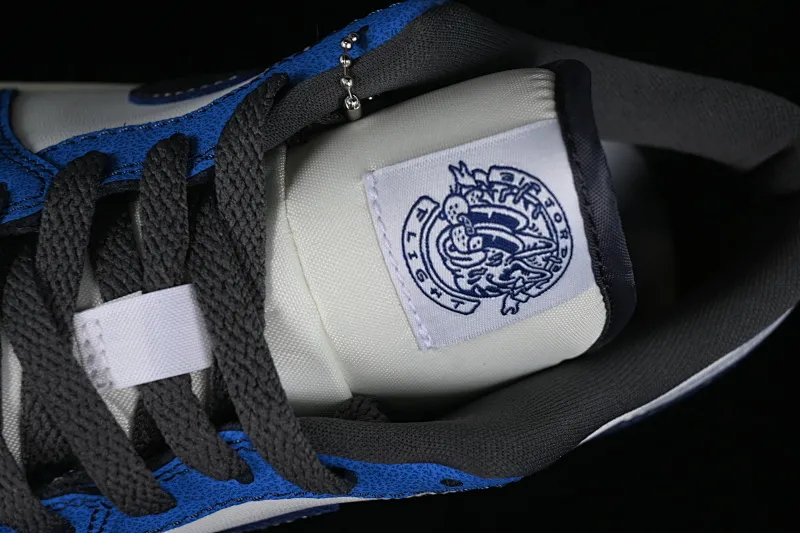 All categories Air Jordan Jordan series basketball shoes Air Jordan 1 Low G version pure original Air Jordan 1 Low "Flight Vintage" AJ1 Joe 1 old white and blue low-top cultural casual sneakers FV8439-104